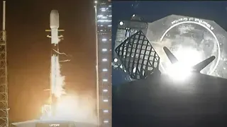 SpaceX Starlink 160 launch and Falcon 9 first stage landing, 3 May 2024