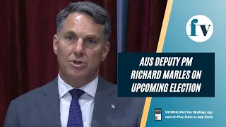 Australian Deputy PM Richard Marles on the upcoming 2022 elections | 21/10/2022