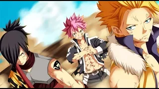 Natsu,Sting and Rogue vs Mard Geer AMV Breaking through(Re-uploaded)