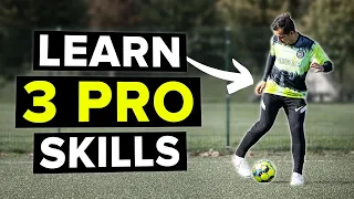 Learn 3 COOL pro football skills to show off