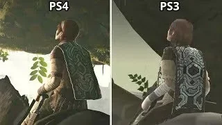 Shadow Of the Colossus PS4 Vs PS3 | Side By Side Graphics Comparison