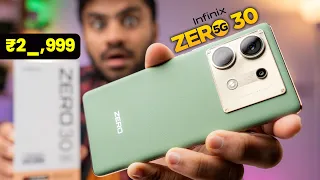 Infinix Zero 30 5G Unboxing - 4K 60FPS Selfie📸 | 144Hz Curved AMOLED😍 | DM 8020 🔥