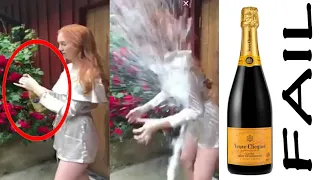 Champagne Bottle Opening Fail Compilation