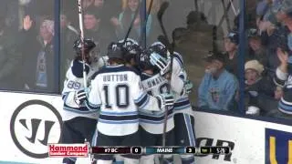 Men's Hockey: Maine upends #7 Boston College