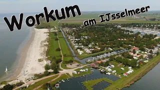Workum am IJsselmeer - von oben / Drohne