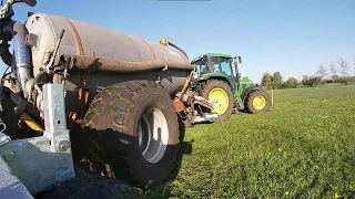 We have bought something NEW! John Deere 6506 Slootsmid // Dairy farm Lusseveld (2021) Gopro 7