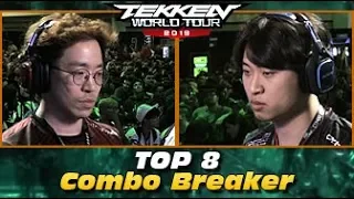 Tekken 7 - Combo Breaker 2019 - TOP 8 feat. JDCR, Anakin, Knee, CHANEL, Rangchu