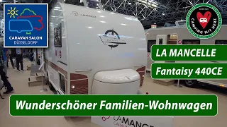 La Mancelle Fantaisy 440 CE - Traumhafter Familien Wohnwagen - Caravan Salon 2023 - Camping mit Herz