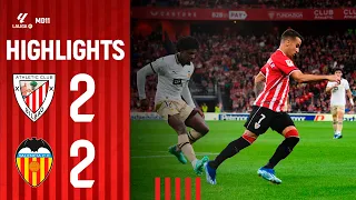 RESUMEN | Athletic Club 2-2 Valencia CF | LaLiga EA Sports 2023-24 MD11