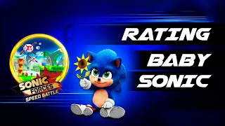 Sonic Forces Speed Battle: Rating Baby Sonic