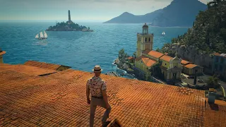 Hitman 3 - Sapienza mistakes, cover aiming tricks and mansion rooftop