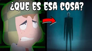 ✅ CREEPYPASTA DE EL CHAVO DEL 8 + SLENDERMAN Y JEFF THE KILLER ¿QUE SON ESAS COSAS?