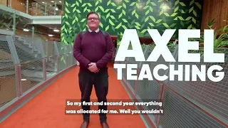Axel at UC - Being flexible in your learning