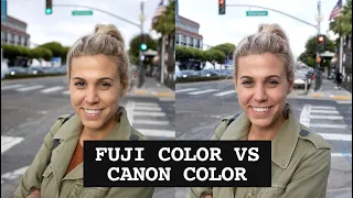 CANON VS FUJI COLOR - Blind Test Comparison