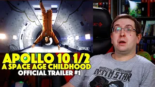 REACTION! Apollo 10 1/2: A Space Age Childhood Trailer #1 - Glen Powell Movie 2022