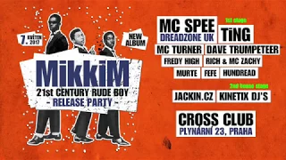 Mikkim's new album release party @ Cross Club Prague, 7.5.2017