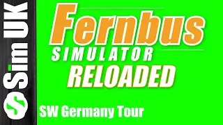 Fernbus Simulator RELOADED | SW Germany Tour pt 1 | Frankfurt AP to Darmstadt