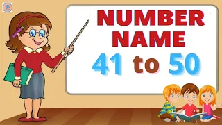 Number name | Number name 41 to 50 | Numbers in words 41 to 50 | 41 to 50 spelling | Numbers 41-50