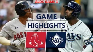 Boston Red Sox vs. Tampa Bay Rays Highlights | ALDS Game One (2021)