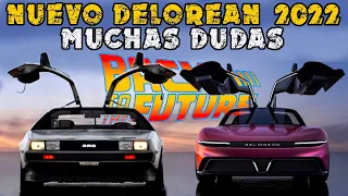 DeLorean Alpha 5 2022 Преемник DMC 12 из «Назад в будущее»