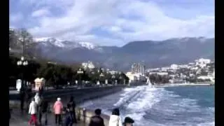 Storm in Yalta, Шторм в Ялте