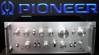 SPEC-1 - Pioneer Preamplifier One Of The Best Old Vintage Stereo Preamps. Repair Restoration Testing