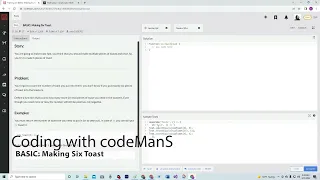 Codewars 8 kyu BASIC: Making Six Toast JavaScript