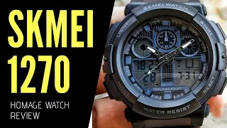 SKMEI 1270 SPORTS HOMAGE WATCH - REVIEW FULL SETUP