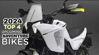 2024 TOP 4 Upcoming New Adventure Bikes In India | YAMAHA | TVS | Upcoming Adventure Bikes 2024