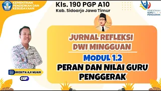 JURNAL REFLEKSI DWI MINGUAN MODUL 1.2