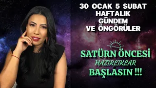 Nurcan Vecigün ile 30 Ocak 5 Şubat Haftalık Gündem ve Öngörüler