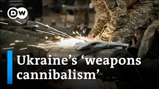 How Ukrainians salvage damaged weapons as they wait for aid I DW News