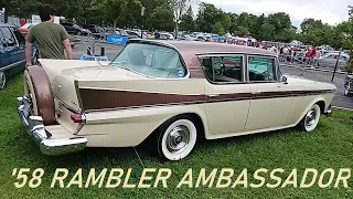 7 29 23 RARE 58 RAMBLER AMBASSADOR WAS SOMETHING TO SEE AT GRANBY QC SHOW