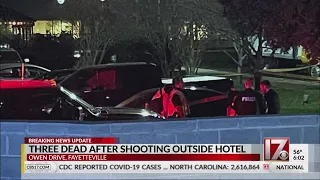 Update: 3 now dead after Fayetteville hotel shooting Saturday