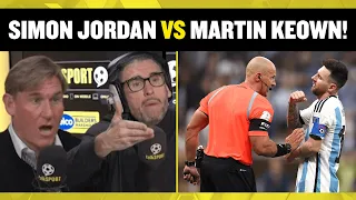 PLAYERS AS REFEREES?! 👀 Simon Jordan and Martin Keown DISAGREE on if players should become officials