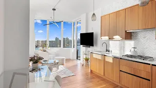 INSIDE a LUXURY GREENPOINT BROOKLYN CONDO w ICONIC NYC VIEWS! | 21 India St, 31H | SERHANT. Tour