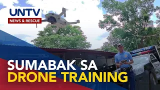 Ilang tauhan ng Rizal Police, sumabak sa drone training katuwang ang UNTV News and Rescue