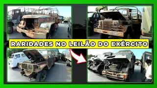 RARIDADES NO LEILÃO DO EXÉRCITO - OFF ROAD CAMINHÃO 4X4 6X6  - PARTE 2