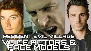 Resident Evil 8 Village Voice Actors & Face Models of All Characters Ethan  Mia & Chris Redfield