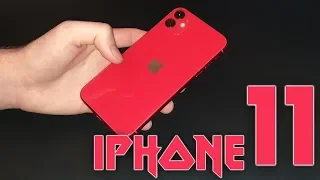 Распаковка iPhone 11 (PRODUCT RED)