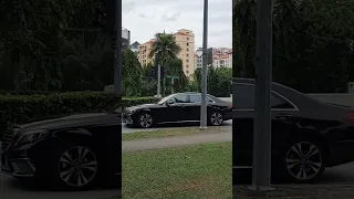 Mercedes S class amazing on Singapore road #mercedes