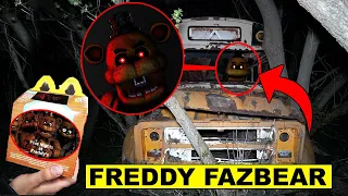 DO NOT ORDER THE FREDDY FAZBEAR HAPPY MEAL AT 3AM AT THE FNAF SCHOOL BUS OR FREDDY FAZBEAR APPEARS!