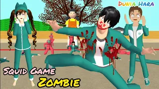 Yuta Mio ke Arena Squid Game | Yuta Dikepung Banyak Zombie 😰😱 | Sakura School Simulator