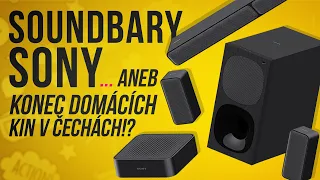 Soundbary SONY: Kompaktní, ale skoro nahradí domácí kino! (SROVNÁVACÍ RECENZE # 1353)