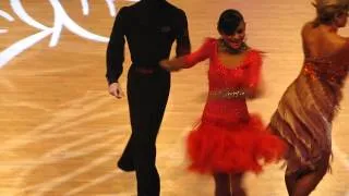 Andrey Gusev - Elizaveta Cherevichnaya, Cambrils 2013, WDSF GrandSlam latin, semifinal - rumba