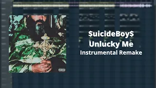 $uicideBoy$ - Unlucky Me FL Studio Instrumental Remake (reprod. by iBlazeManz)