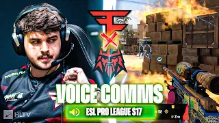 Game Saving Plays in ESL Pro League! FaZe v FORZE Voice Comms