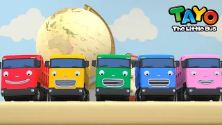 Heavy Vehicles Colorful Songs Compilation l Finger family l Learn Colors Songs l Tayo the Little Bus