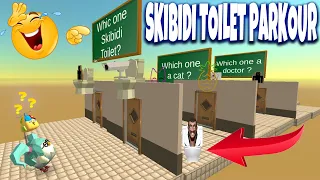 Skidibob Toilet Parkour In Chicken Gun