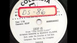Lucky Us (1950) - Dinah Shore and Buddy Clark